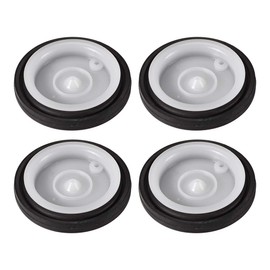 uxcell Solenoid Valve Water Inlet Seal Ring Gasket Normally Closed Seals Sealant Kits Accessories 1/2'' Thread 4pcs