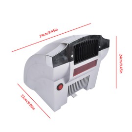 SUPBERC Automatic Electric Hand Dryer 1800W High Speed Auto Wind Commercial Hand Air Dryer Household Use for Commercial and Household Noise Reduction (Silver)