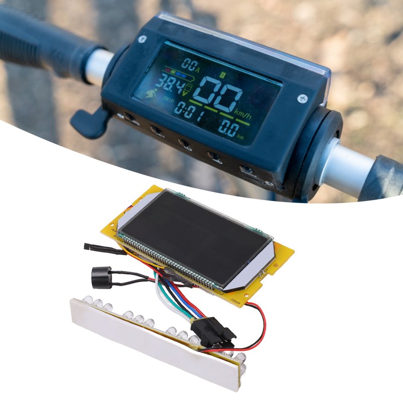 Electric Scooter LCD Display Screen Replacement Universal 36V for KUGOO
