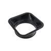 Geesatis 6 inch Duct Connector Flange,Metal Straight Pipe Flange Square