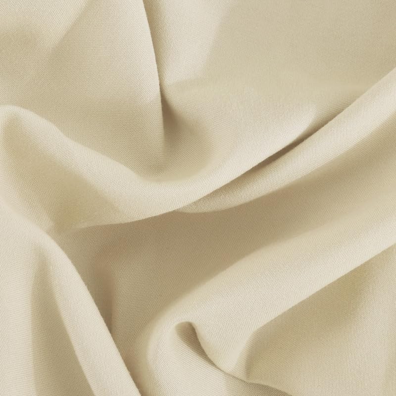 WEAVERS: Extra Deep Fitted Sheet - Super Soft Luxurious Microfiber,