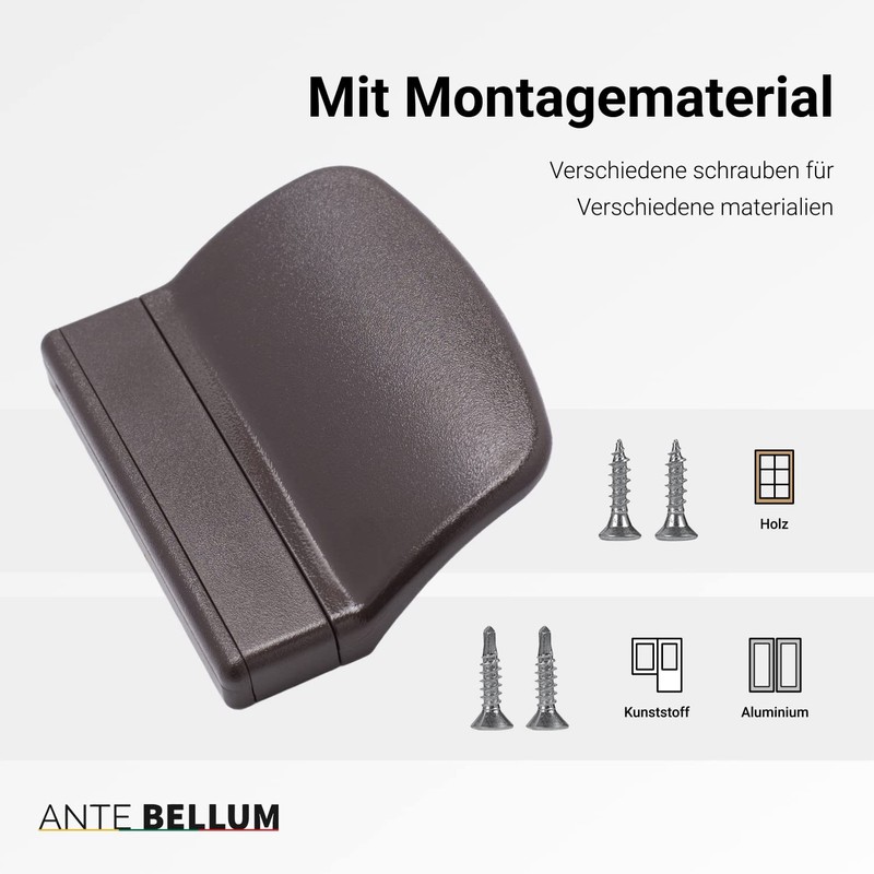 Ante bellum Balcony Door Handle - Versatile Door Handle for