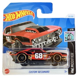 Hot Wheels - Custom '68 Camaro - HW Modified 7/10 - HTB69 - Short Card - MAN - GM - Mattel 2024-1:64