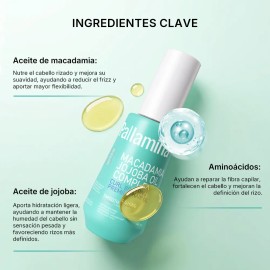 Aceite Para Rizos Pallamina Anti Frizz Y Brillo Originals