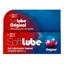 Lubricante Íntimo En Gel Sico Softlube Original 56g