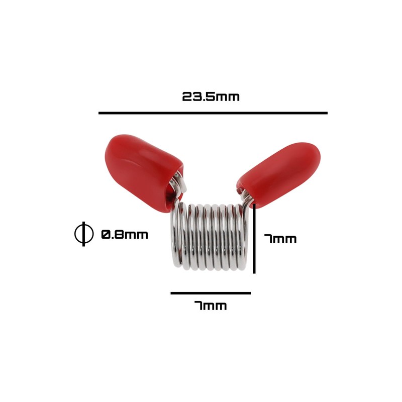 SG Store 10pcs Small Bead Stoppers Stainless Steel Bead Stoppers