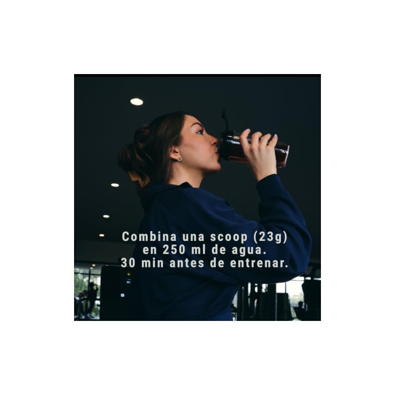 Pre workout Monohidrato de Creatina, Beta-Alanina, Malato de Citrulina NO