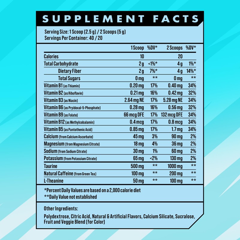 Advanced Energy - Energy Boosting Formula with Electrolytes for Hydration