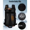 Outplea 35L Waterproof Hiking Backpack with Chest Strap for Men