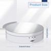 Hicarer Rotating Display Stand 5.4" /6.6 Lbs Load Motorized Spinning