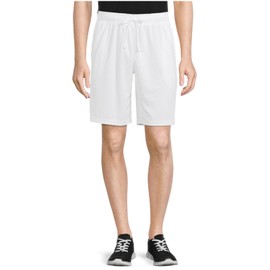 Athletic Work Vivid White Moisture Wicking Active Dazzle Short - X-Large