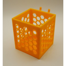 Honeycomb Storage Container For Pegboard