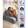 Kayfia Reading Pillow, 30-90° Stepless Adjust Angle & Height, Medium,