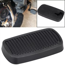Unbranded Black Brake Pedal Pad For Harley Electra Road Glide Fatboy Heritage Softail US