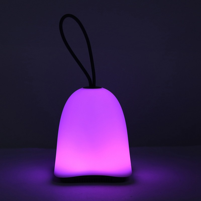 Wireless Bluetooth Speaker Light Touch Control 8 Color LED Night