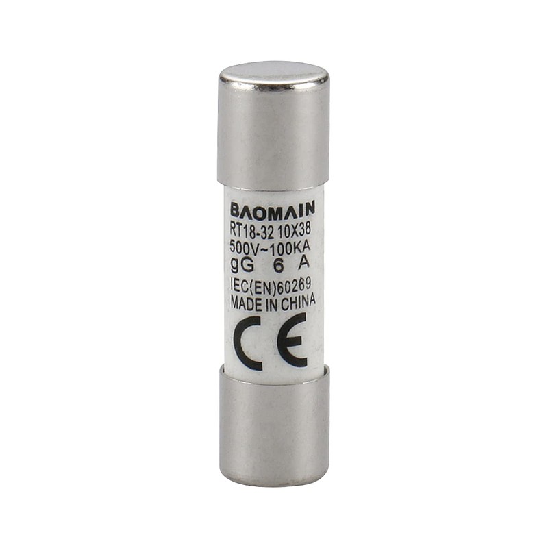 Baomain RT18-32 (RO 15) AC Cylindrical Fuse, 10 x 38,
