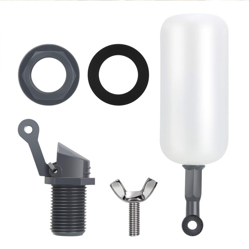 Blulu 3 Pcs Float Ball Valve, 1/2 Inch Automatic Fill
