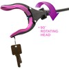 Grabber Tool 19" Aluminum Magnetic Claw with LED Light, Lightweight