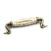 LC LICTOP 115mm/4.53" Kitchen Cabinet Antique Bronze Ceramic Drop Bail