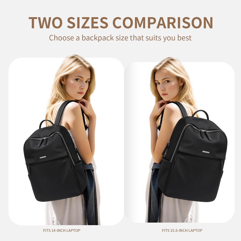 GOLF SUPAGS Laptop Backpack for Women Slim Computer Bag Work