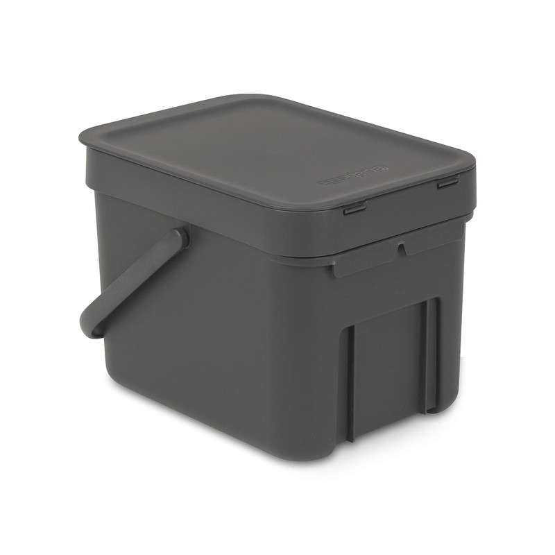 Brabantia 109720 Sort & Go Plastic Waste Bin, 58.4 x