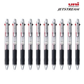 Uni Jetstream 3-Color Ballpoint Pen 10-Pack SXE3-400-38/05/07 / 유니 제트스트림 3색 볼펜 10개 SXE3-400-380507