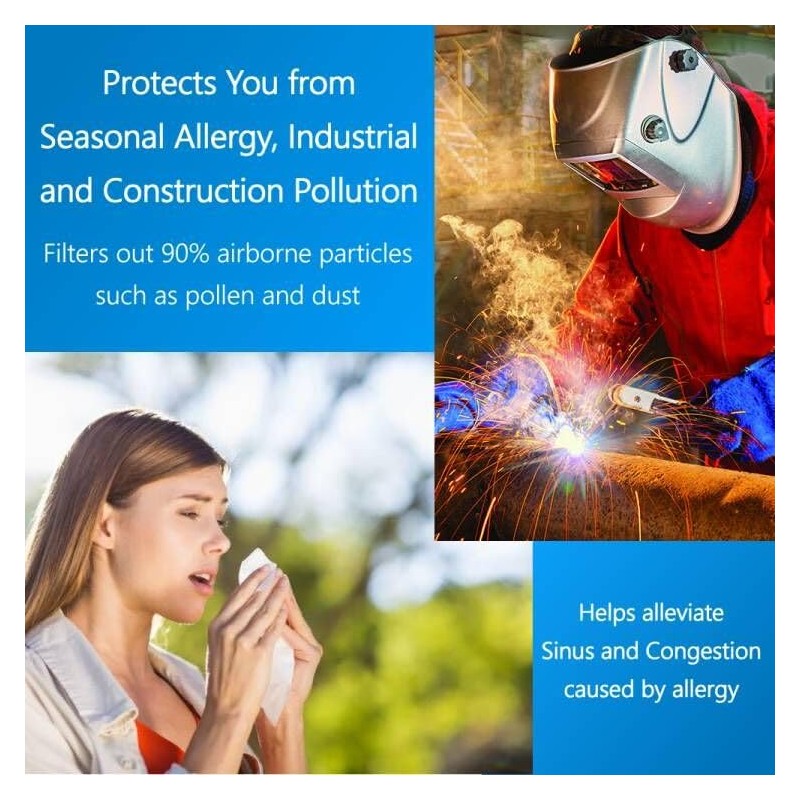 WoodyKnows - Filtros nasales de superdefensa (Estrecho, L)