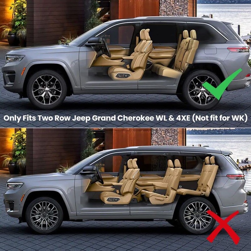 VeCarTech Compatible with All-New 2022-2026 Jeep Grand Cherokee(2 Row; WL)