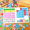 Phonics Magnetic Letter Tiles Set Spelling Reading Games Board Manipulative