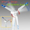 Rinnland Windmill Model - Large-Sized Wind-Up Wind Turbine Science Teaching