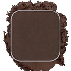 Fillwie Magnetic Single Matte Eyeshadow with Metal Pan, powder eyeliner smokey eye dark shadow palette, Base Eyeshadow Powder for DIY Empty Magnetic Palette (Chocolate Charm)