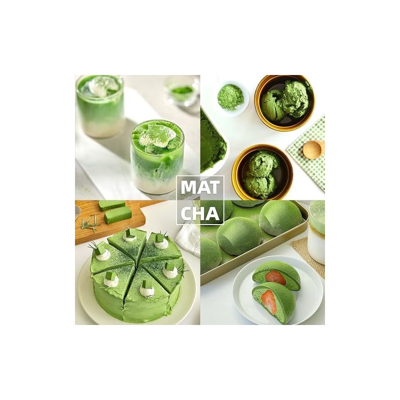 TEATREE Matcha (3.53 Oz), Polvo De Té Verde Matcha Orgánico,