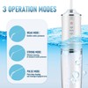 4-Pack Electric Water Flosser with Smart Chip, Portable Oral Irrigator