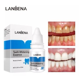 Lanbena Líquido Blanqueador Dientes, Esencia Dental Lanbena Original
