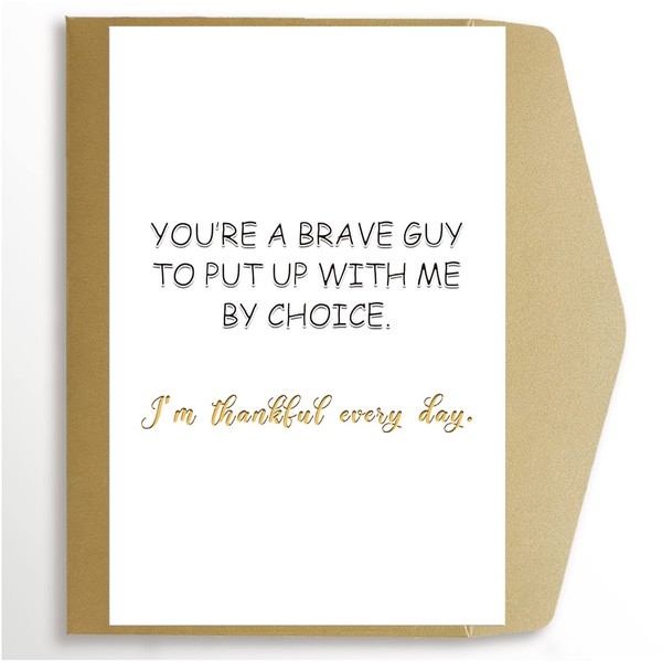 Goroar Funny Father’s Day Card for Stepdad, Stepdad Birthday Card, Appreciation Card for Stepfather, Thank You for Being My Stepdad Card