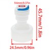 FINBe Straight NPT Thread Adapter 3/4"FNPT to 3/8” Pipe Outer