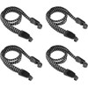 Bicycle Pannier Rack Tie Down Straps Set of 4 -
