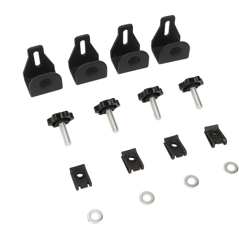 16PCS Saddle Bag Locks Mounting Screws Theft Deterrent Hardware Bolt