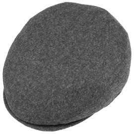 Lipodo Inglese Classic Women's / Men's Flat Cap Made in Italy Plain Winter Cap with Wool Autumn/Winter Flat Cap - 57 cm