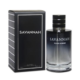 TWISHA Savannah Cologne for Men Natural Spray Perfume Classic Scent Eau De Toilette for Daily Use 3.4 Fluid Ounce