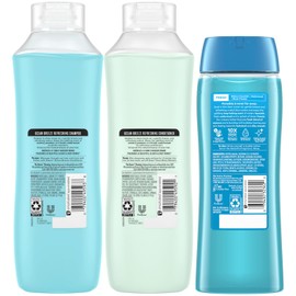 Suave Body Wash 2-Pack + Refreshing Shampoo & Conditioner, Ocean Breeze – Gentle Body Care & Hair Care Set with Vitamin E, Cruelty Free (4 Piece Set)