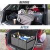 Simple Deluxe Car Trunk Organizer for SUV, Collapsible 2 Compartment