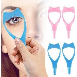 Herramienta de Maquillaje 3 en 1 para Pestañas,Protector, Aplicador y Peine de Máscara (4)