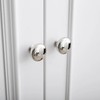 khtumeware 10 Pack 1-1/4 inch Polished Nickel Cabinet Knobs Dresser