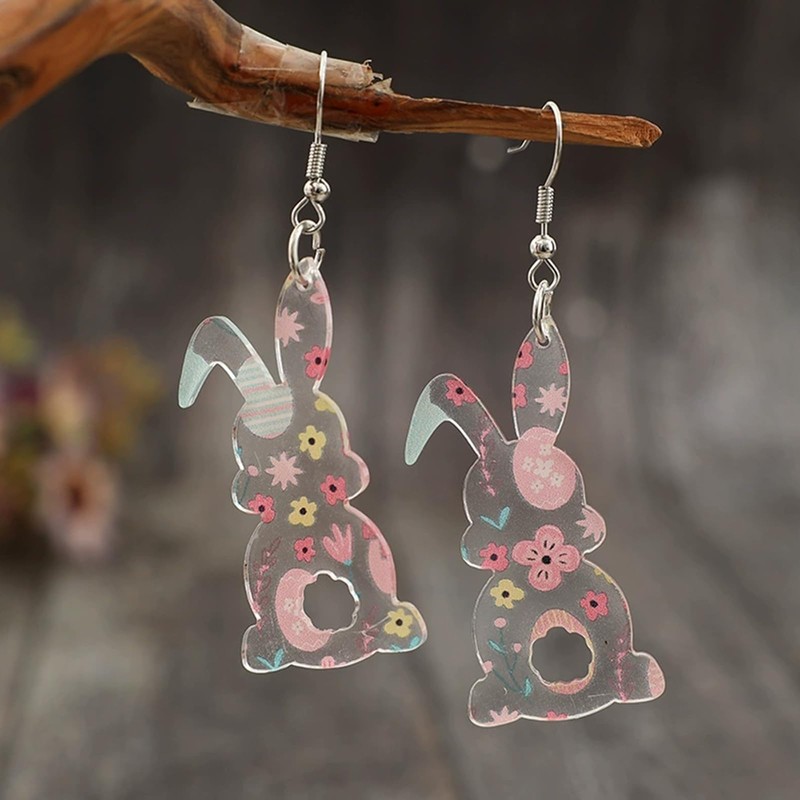 Easter Earrings for Women Cute Easter Basket Stuffers Essentials Bunny