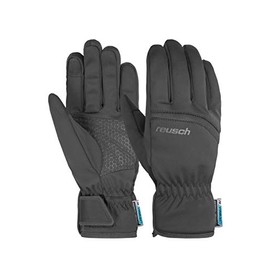 Reusch Russel TOUCH-TEC Men's Gloves, Black, 8