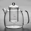 high borosilicate glass kettle with scale markings, a 2000ml water