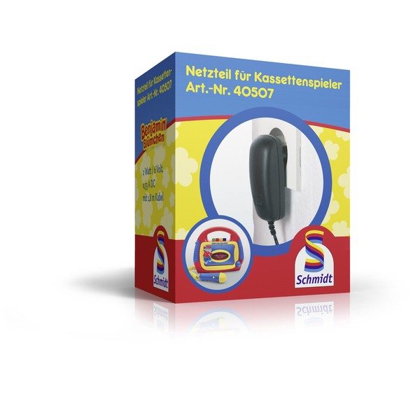 Schmidt Spiele 40508 - Netzteil für Kassettenspieler