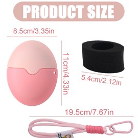 Sunscreen Applicator for Kids, 55ml Sunscreen Brush with Protective Cap BPA Free Refillable Roll On Sponge Applicator Portable Suncream Lotion Applicators for Kids Adults Families(Pink)