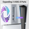 Gaming Console Cooling Fan, Dual 80mm 5v Powered USB Computer